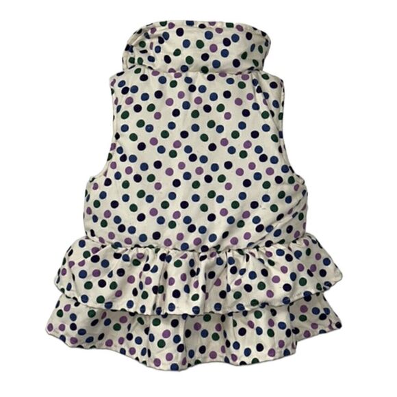Toughskins Toddler Polka Dot Vest(Size 4t) - Picture 3 of 5
